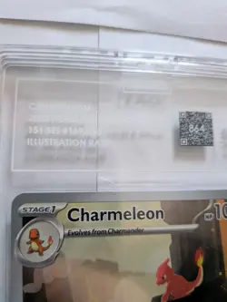 Charmeleon TAG 8.5 Graded Pokemon TCG Scarlet & Violet 151 MEW 169/165 Art Rare - Image 2