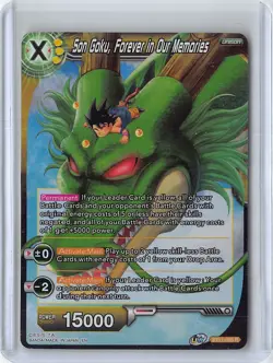 Dragon Ball Masters Son Goku, Forever In Our Memories Pre-Release Stamp BT11-093 - Image 3