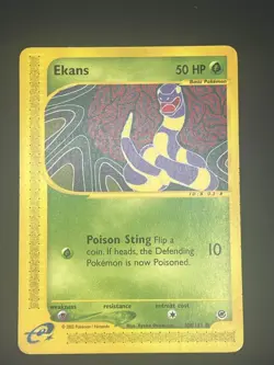 Ekans 108/165 Expedition Base Set Regular - Image 1