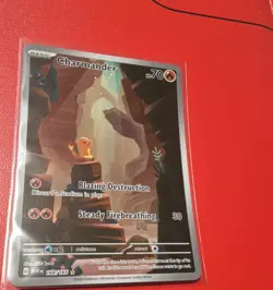 Pokemon 151 Charmander 168/165 Illustration Rare - Image 1