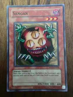 YuGiOh Sangan RP01-EN036 Super Rare Unlimited Edition LP - Image 1