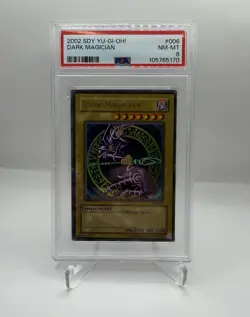 Yu-Gi-Oh! Dark Magician SDY-006 Ultra Rare Starter Deck Yugi PSA 8 Unlimited - Image 1