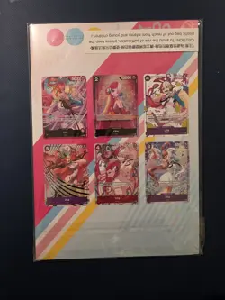 Bandai One Piece TCG Premium Card Collection Uta New Sealed Binder English - Image 2