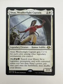 Sisay Weatherlight Captain MTG Magic the Gathering Card NM Near Mint MH1 - Image 1