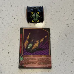 BAKUGAN AIRKOR COPPER 60g #1 BATTLE GEAR GUNDALIAN INVADERS W/Card - Image 2