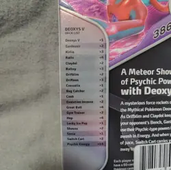 Pokemon TCG: DEOXYS V Ready-To-Play-60-Card Battle Deck - Image 5