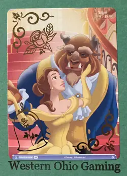 Weiss Schwarz Disney Beauty and the Beast #DSY/01B-020B Gold Stamped Card - Image 1