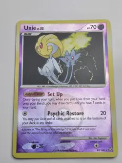 Pokemon Card - Uxie League Promo Legends Awakened 43/146 Reverse Holo - Image 1
