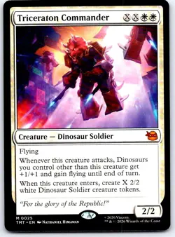 Triceraton Commander 0025 Teenage Mutant Ninja Turtles MTG NM/M - Image 1