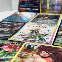 Lot of 11 Holo shiny Pokemon TCG cards Moderate play full art illustrations - Image 4