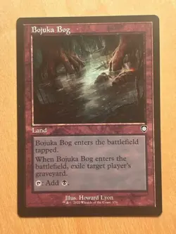 Magic the Gathering MTG Bojuka Bog Retro Frame Commander The Brothers' War NM - Image 1