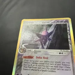 Espeon (Delta) - 4/113 - Holo Rare DMG, English Pokemon EX Delta Species - Image 2