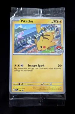 Pikachu 190 Black Star Promo World Championships 2024 SVP EN Sealed Pokemon TCG - Image 1
