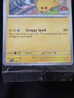 Pikachu 190 Black Star Promo World Championships 2024 SVP EN Sealed Pokemon TCG - Image 2