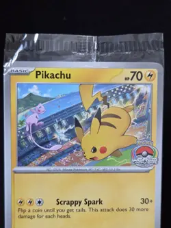 Pikachu 190 Black Star Promo World Championships 2024 SVP EN Sealed Pokemon TCG - Image 3
