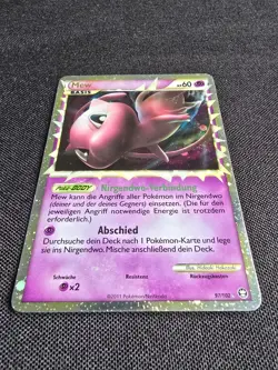 Mew Prime 97/102 Holo Deutsch HGSS Triumph Triumphant Pokemon TCG 2011 - Image 2