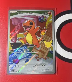 Pokemon TCG Charmander 044 SV: Scarlet & Violet Promo Holo EN 60 HP Minaminami - Image 1