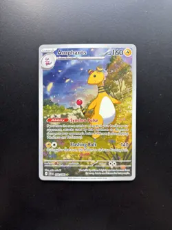 Pokemon TCG Ampharos 090/086 Chaos Rising Illustration Rare - Image 1