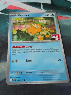Psyduck 039/217 Play! Prize Pack Series 9 Non Holo - Image 1