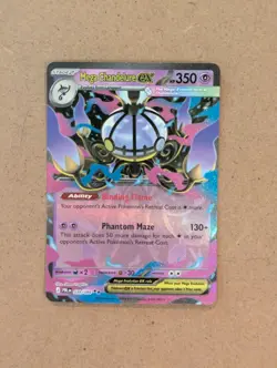 Pokemon TCG Mega Chandelure ex Pitch Black PBL 038/084 NM - Image 1