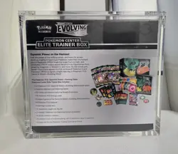 Brand New Factory Sealed Pokemon Center Evolving Skies ETB Encased *Small Tears* - Image 2