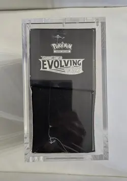 Brand New Factory Sealed Pokemon Center Evolving Skies ETB Encased *Small Tears* - Image 5