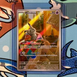 Mimikyu SVP075 Pokemon Paldean Fates ETB Black Star Promo - English - Image 1