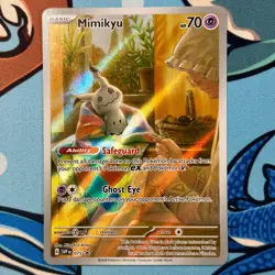 Mimikyu SVP075 Pokemon Paldean Fates ETB Black Star Promo - English - Image 2