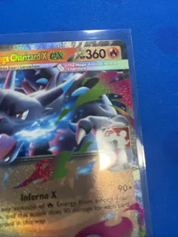 013/094 Mega Charizard X ex Prize Pack Series 9 Pokemon TCG League Play Stamped - Image 3