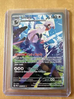 Pokemon Pitch Black Silvally 095/084 Illustration Rare IR In Hand! - Image 1