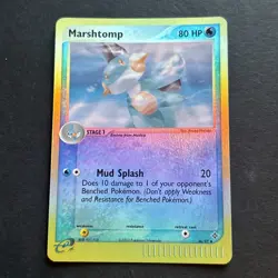 Pokemon TCG Marshtomp Uncommon Reverse Holo 36/97 EX Dragon Mint - Image 2