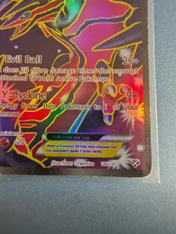Pokemon Yveltal EX Full Art 144/146 XY Base Set Ultra Rare Holo - - Image 4