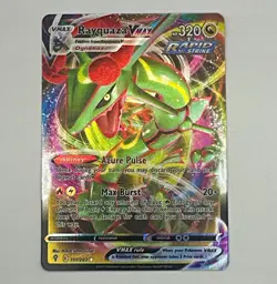 Pokemon TCG Rayquaza VMAX 111/203 Evolving Skies Ultra Rare Holo Full Art - Image 1