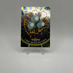 NEAR MINT Holo Foil 2000 Topps Pokemon #82 Magneton - Image 1