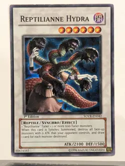 Reptilianne Hydra SOVR-EN042 1st Edition Super Rare LP - Image 1