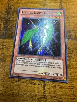 Harpie Lady 3 LCJW-EN092 1st Edition Super Rare PL + BONUS - Image 1