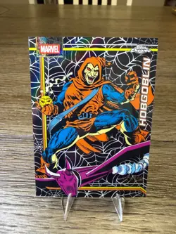 2026 Topps Chrome Marvel Hobgoblin Spider Web Refractor /399 #126 - Image 1