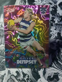 2026 AFL Select Footy Stars Mercury Tie-Dye OLIVER DEMPSEY Geelong MYR33 - Image 1