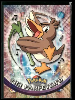 Farfetch'd #83 Topps Trading Cards Series 2 Blue Logo Pokemon Lightly Played - Image 1