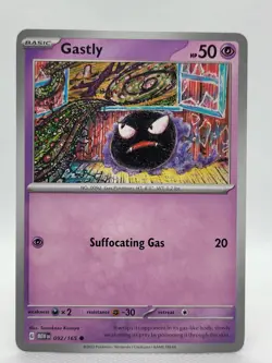 2023 Pokemon Scarlet and Violet 151 Cards 092 Gastly and 093 Haunter - Image 2