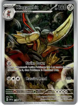 Kingambit Holo SV: Scarlet & Violet Promo Cards 130 2023 NM - Image 1