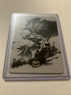 Magic The Gathering Phyrexia All Will Be One Gold Stamped Art Card - Image 1
