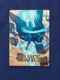 Sphinx of Forgotten Lore Art Card /54 Gold Stamped Signature 33 MTG ASFDN S NM - Image 1