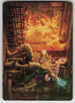 Wish Art Card (Gold-Stamped Signature) Normal S Art Series: AFR 50 NM - Image 1