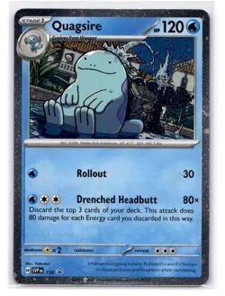 Quagsire SV: Scarlet & Violet Promo Cards 156 Promo LP-NM - Image 1