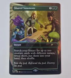 Shared Summons (Rainbow Foil) 1308 Secret Lair Magic: The Gathering NM - Image 1