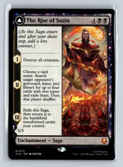 The Rise of Sozin 117 Mythic Avatar: The Last Airbender Magic: The Gathering NM - Image 1