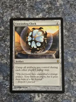 Unwinding Clock - New Phyrexia - Magic: The Gathering - Near Mint - Image 1