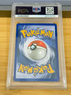 2006 Pokemon Ex Holon Phantoms 25 Nosepass Rev. Foil PSA 9 Mint reverse - Image 4