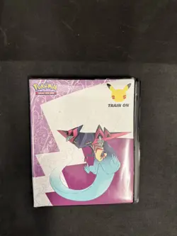 Pokemon Celebrations 25th Anniversary Dragapult Prime 4 Card Binder Album - Image 1